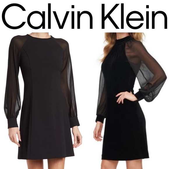 Calvin Klein Dresses Nwt Calvin Klein Dress Above The Knee Sheer